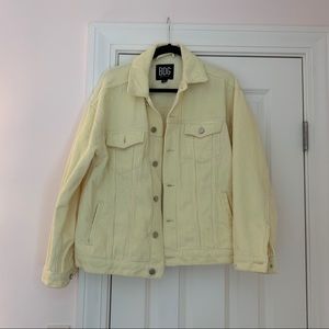 BDG Yellow corduroy jacket